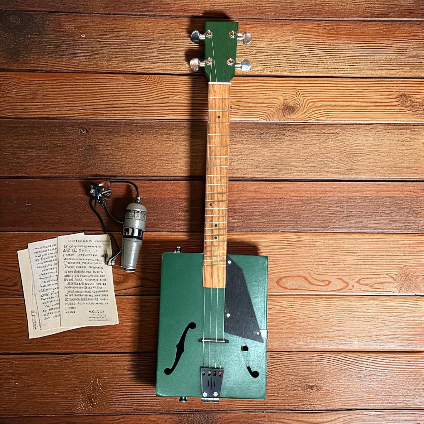 Cigar Box Guitar (blues style)