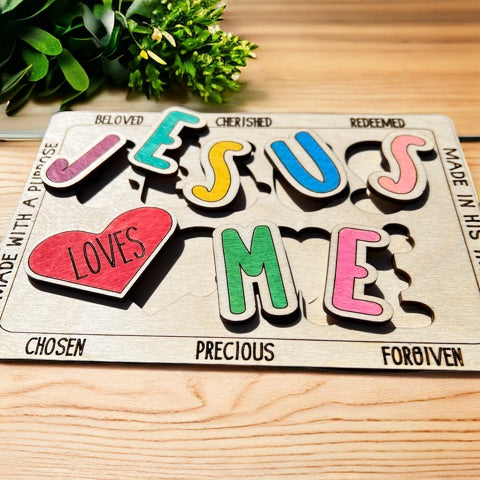 Jesus Loves Me Puzzle