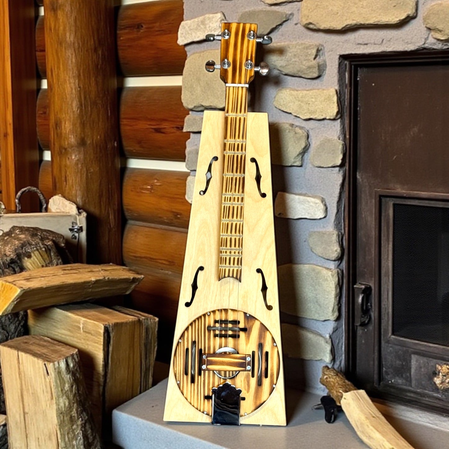 Box Dulcimer (Resonator Style)