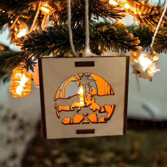 Nativity LED Ornaments