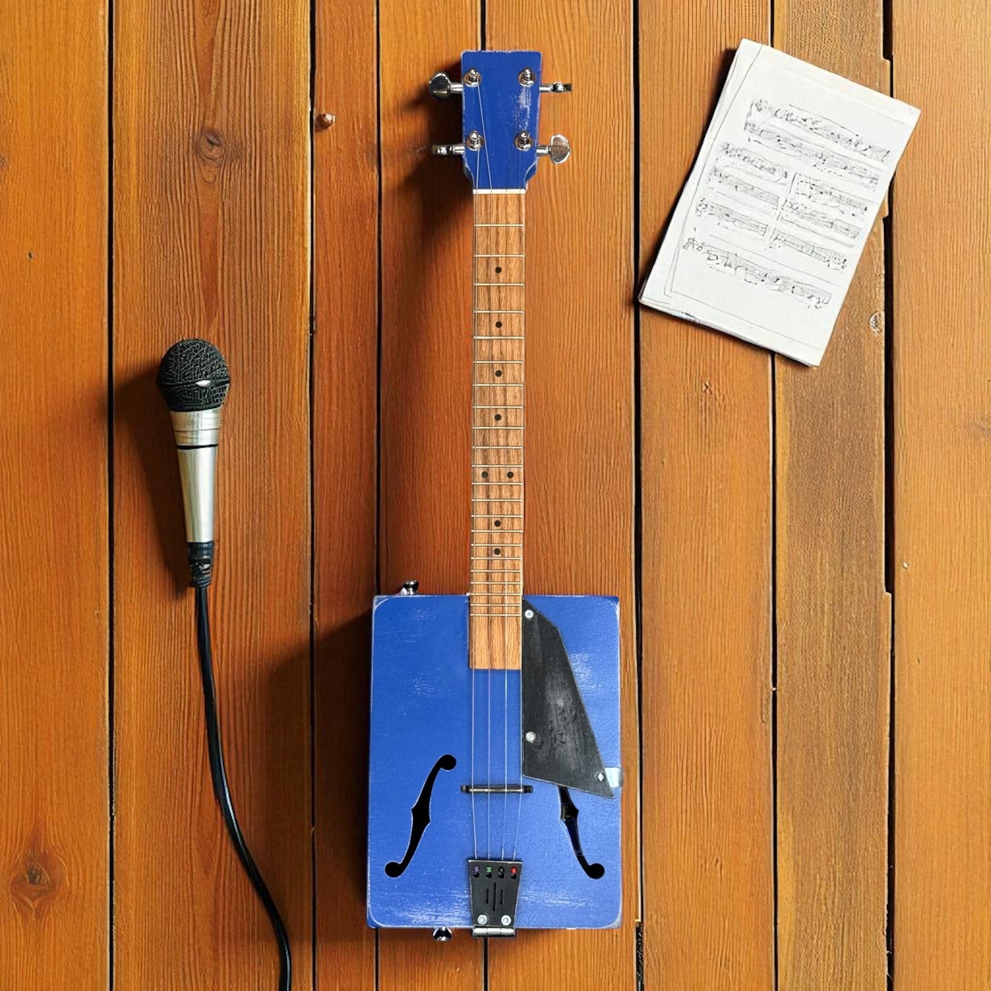Cigar Box Guitar (blues style)