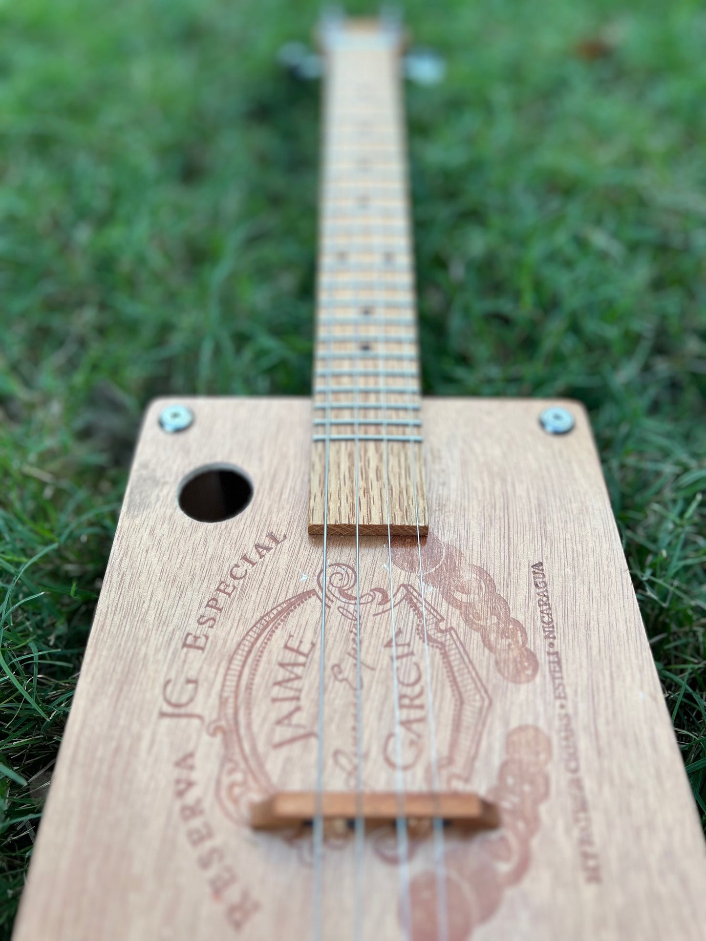 Cigar Box Guitar (Jaime Garcia box)