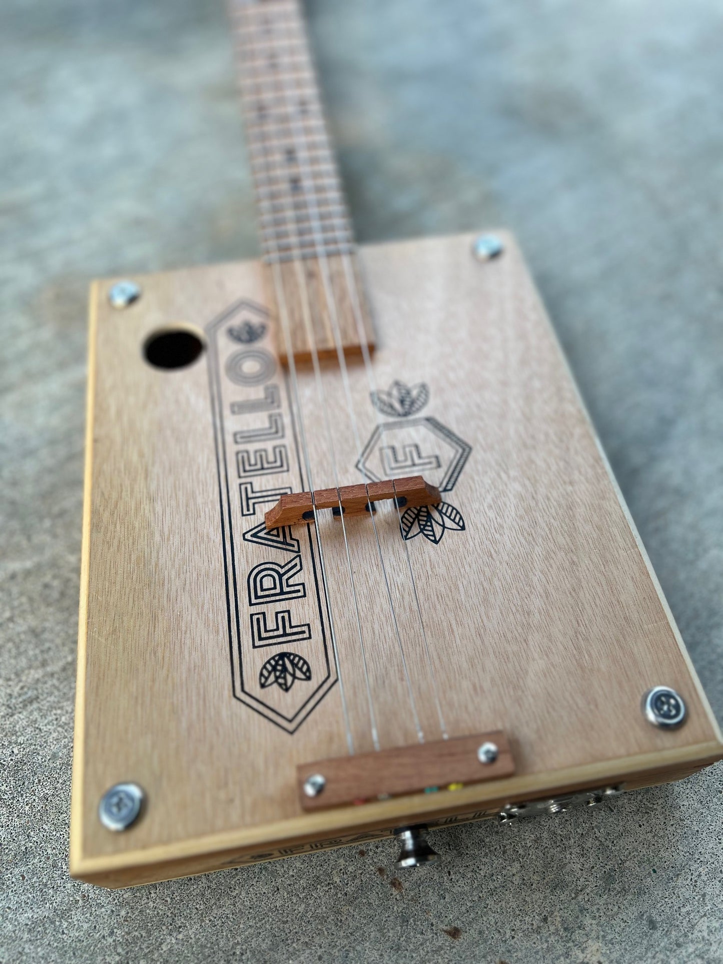 Cigar Box Guitar (Jaime Garcia box)