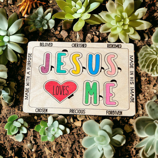 Jesus Loves Me Puzzle